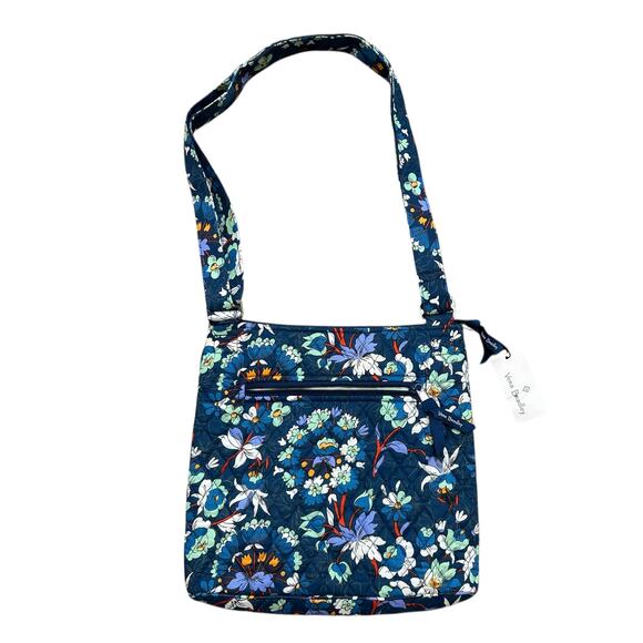 Vera Bradley Original Hipster Crossbody Bag NWT Floral Bursts Retired Quilted - Picture 3 of 8